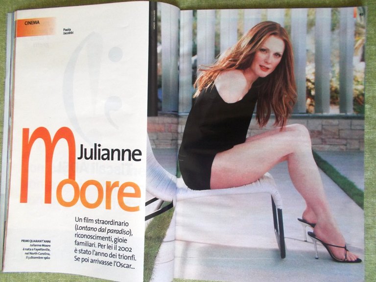 Specchio 21 Dicembre 2002 Julian Moore Golfera Natale Caravaggio Torino …