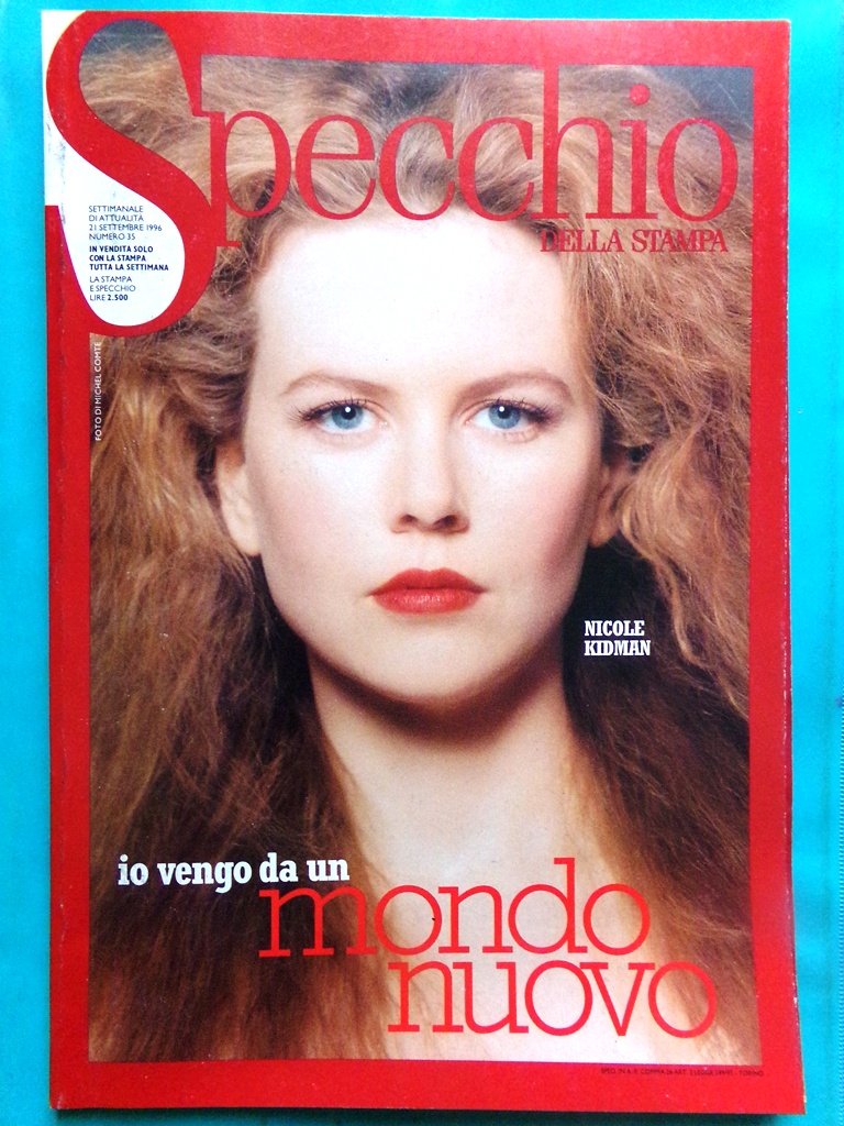 Specchio 21 Settembre 1996 Nicole Kidman Australia Padre Figlia Guerra … | Immagine principale