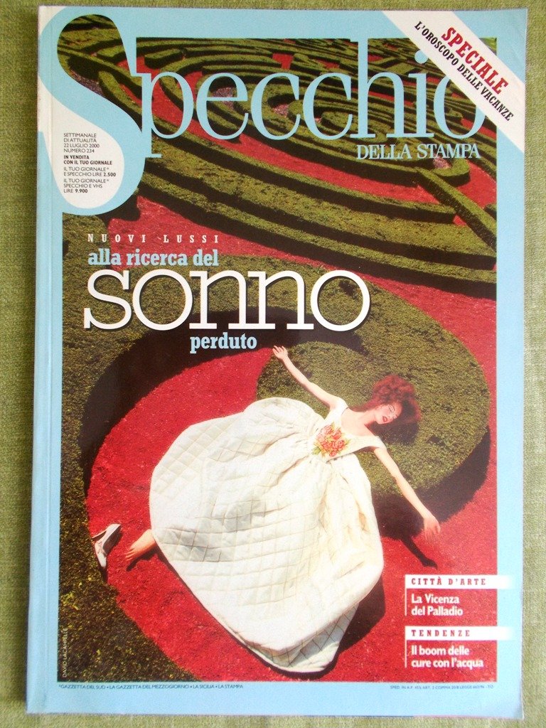 Specchio 22 Luglio 2000 Cartoni Animati Shaquille O'Neal Pericoli Terme …