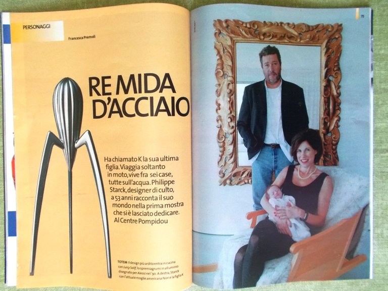Specchio 22 Marzo 2003 Mafia Roma Spiderman Tricolore Philippe Starck …