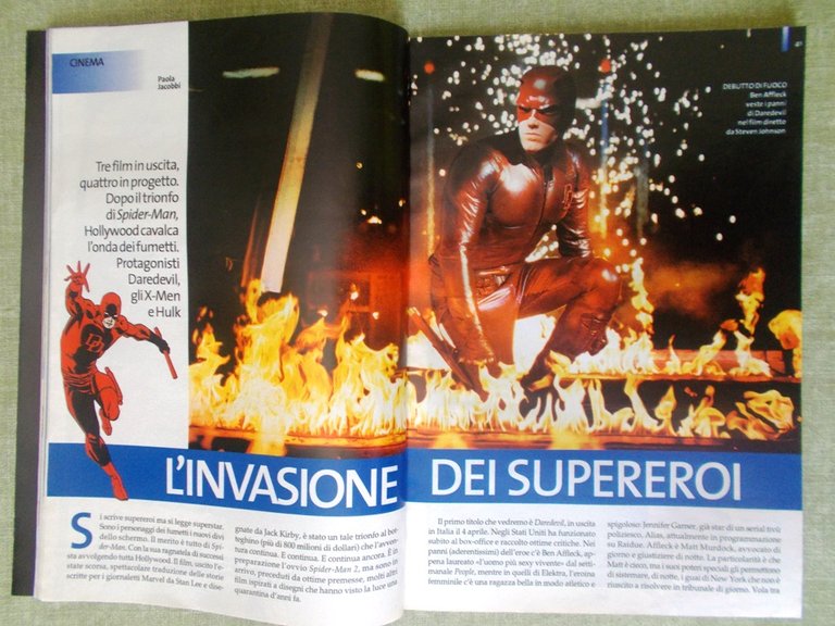 Specchio 22 Marzo 2003 Mafia Roma Spiderman Tricolore Philippe Starck …