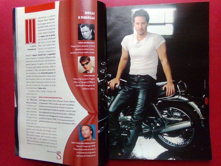 Specchio 23 Novembre 1996 Brad Pitt Alimentazione Dieta Visnù Donne … | Immagine Gallery 3