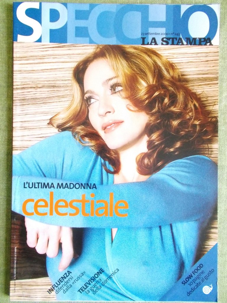 Specchio 23 Settembre 2000 Madonna Dell Dionisi Ragazza Albero Mont …