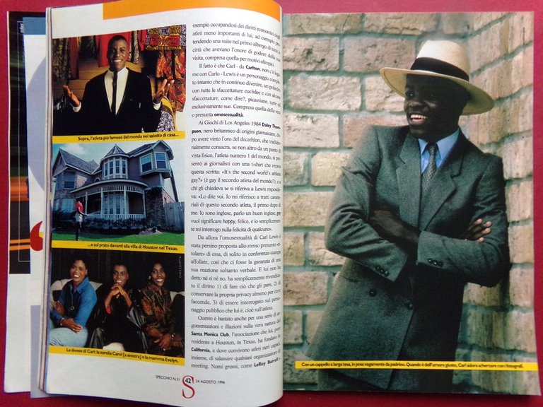 Specchio 24 Agosto 1996 Strip Tease Dinosauri Carl Lewis Sepulveda … | Immagine Gallery 3