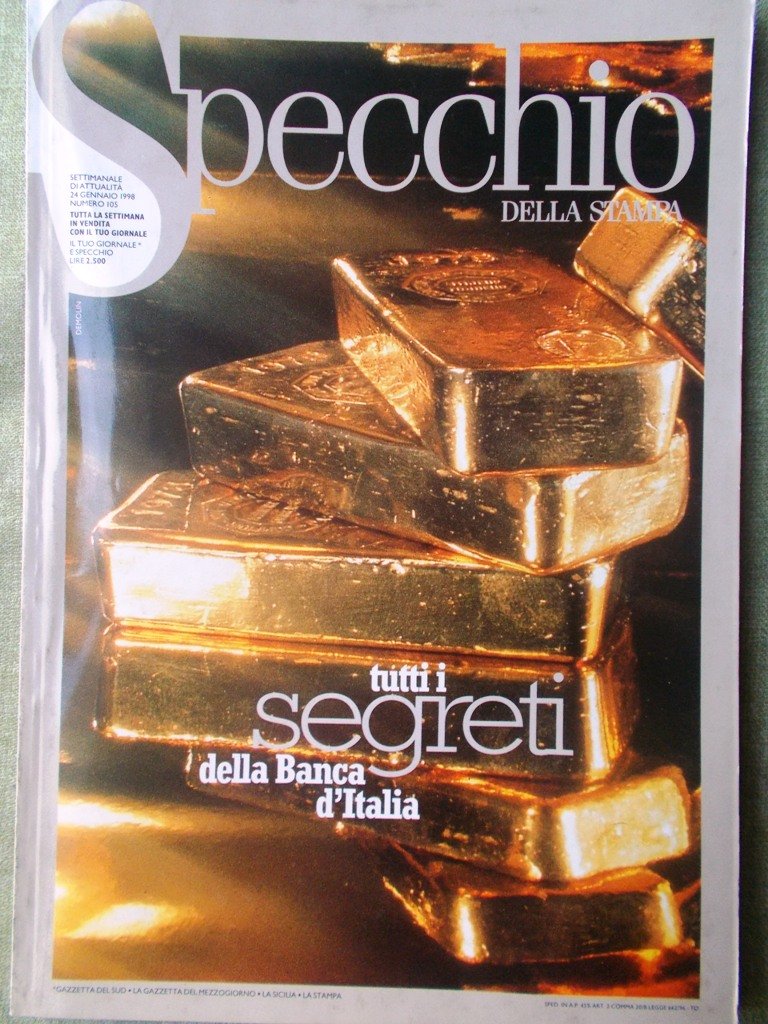 Specchio 24 Gennaio 1998 Mozart Labrador Allen Banca d'Italia Strehler …