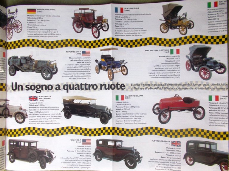 Specchio 24 Ottobre 1998 Storia dell'Automobile Vocabolario Meriem Trompe-l'oeil