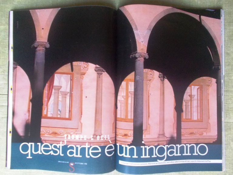 Specchio 24 Ottobre 1998 Storia dell'Automobile Vocabolario Meriem Trompe-l'oeil