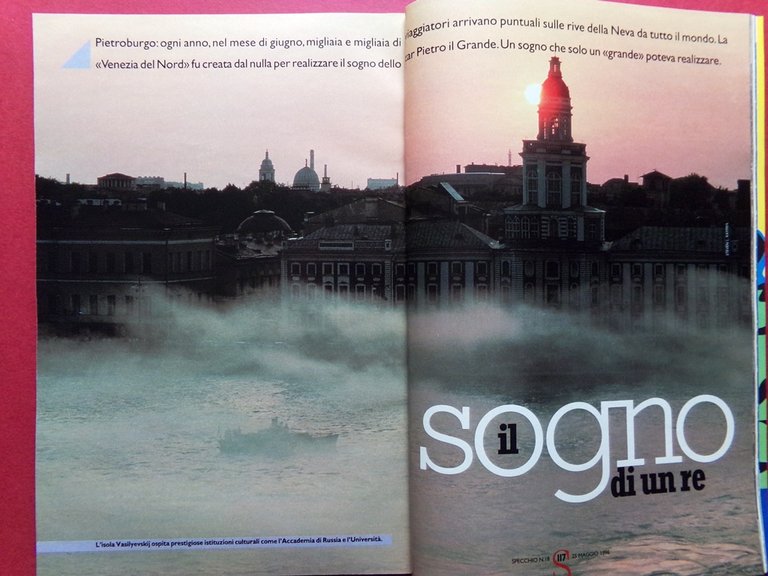 Specchio 25 Maggio 1996 Susan Sarandon Pietroburgo Van Gogh Via … | Immagine Gallery 4