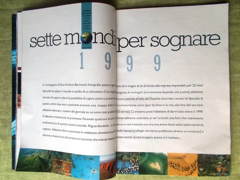 Specchio 26 Dicembre 1998 Del Piero Prodi Arthus-Bertrand Mondi per …