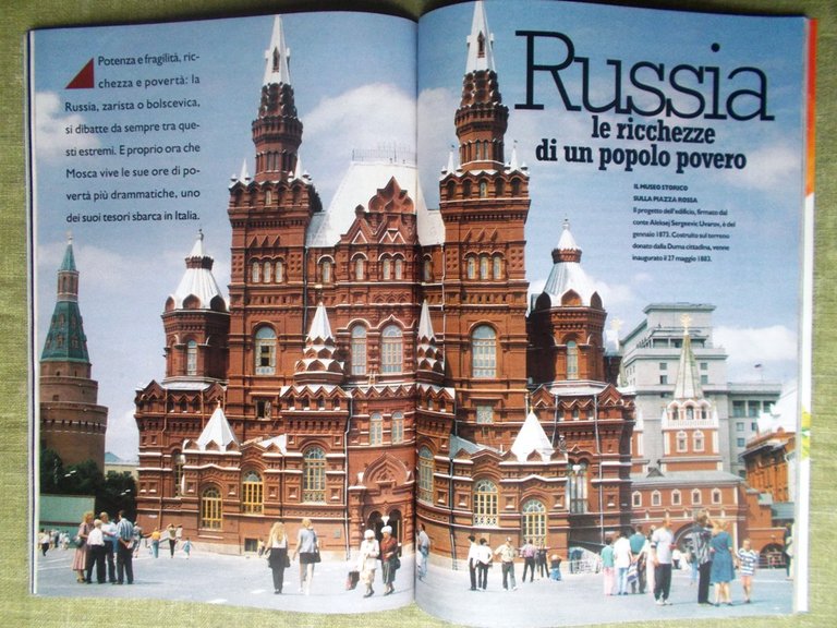 Specchio 26 Settembre 1998 Francesca Neri Blanchett Elisabetta Ricchezza Russia