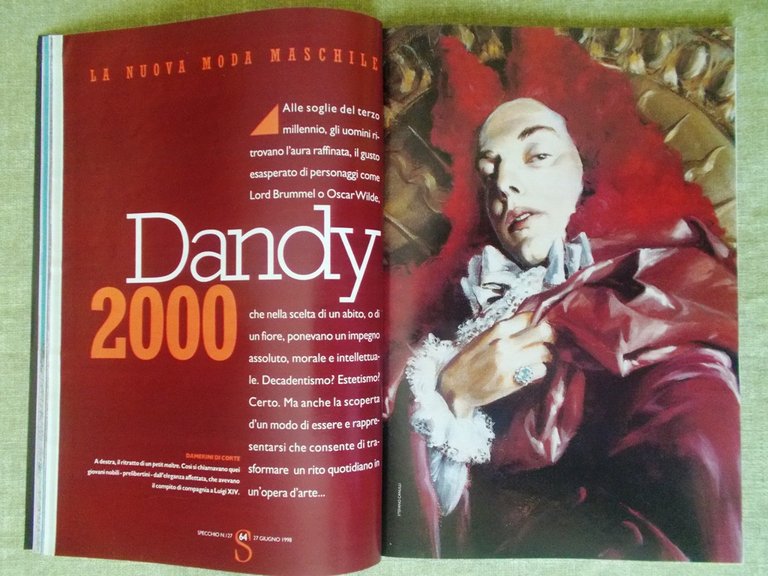 Specchio 27 Giugno 1998 Johnny Depp Michelle Pfeiffer Byron Shelley …