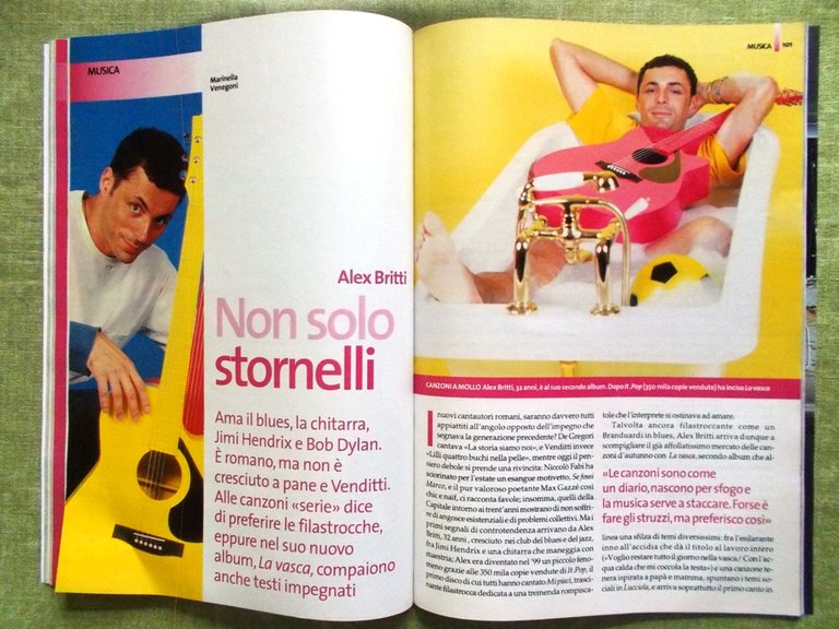 Specchio 28 Ottobre 2000 Vanessa Kelly Michael Douglas Alex Britti …