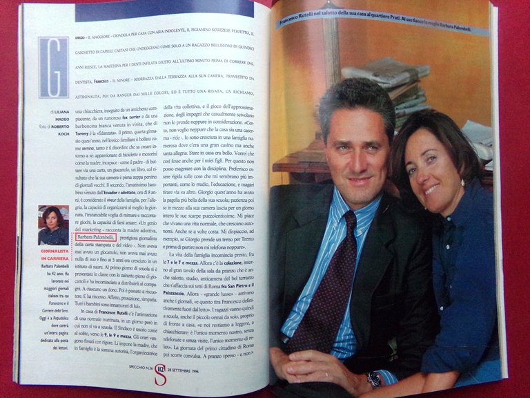 Specchio 28 Settembre 1996 Statua Libertà Claudia Koll Lemuri Lucania … | Immagine Gallery 2