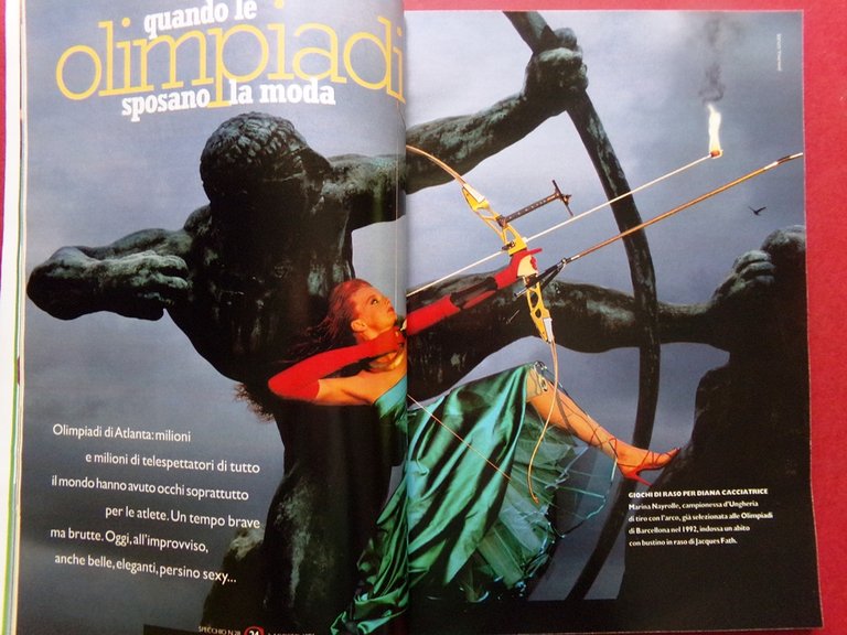 Specchio 3 Agosto 1996 Moda Olimpiadi Atlanta Dinosauri Warhol Carolina … | Immagine Gallery 2