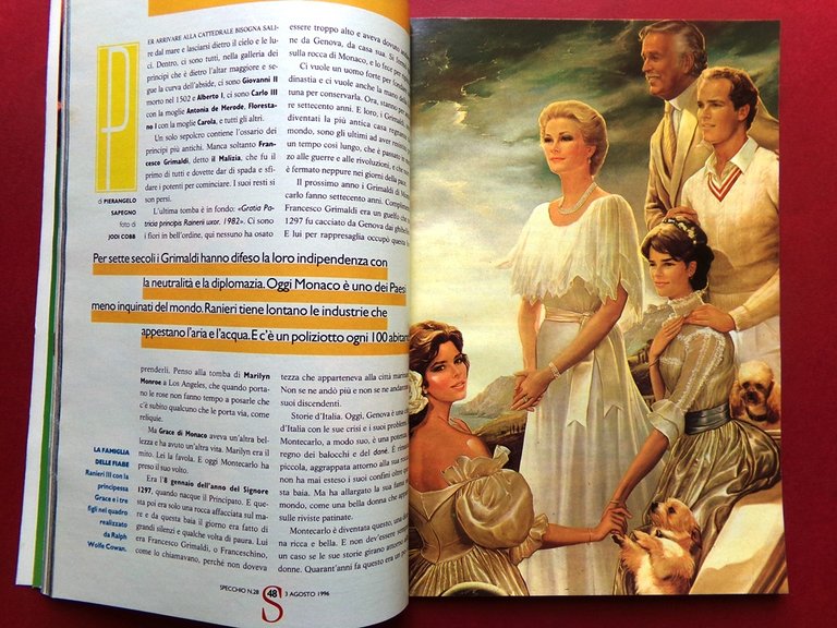 Specchio 3 Agosto 1996 Moda Olimpiadi Atlanta Dinosauri Warhol Carolina … | Immagine Gallery 3