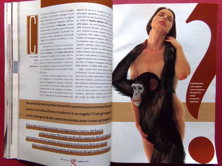 Specchio 3 Febbraio 1996 Robert De Niro Denaro Cravatta Donna … | Immagine Gallery 2