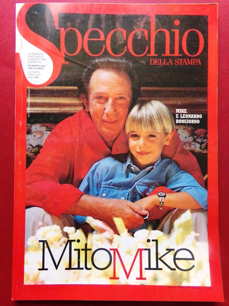 Specchio 31 Agosto 1996 Bongiorno Bagnini Leigh Dinosauri Sacra Sindone … | Immagine principale