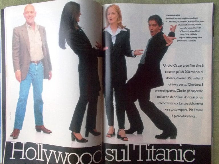 Specchio 4 Aprile 1998 Di Caprio Titanic Allah Maser Greco …