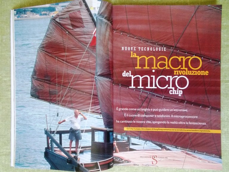 Specchio 4 Luglio 1998 Celine Dion Microchip Lisbona Alda Merini …