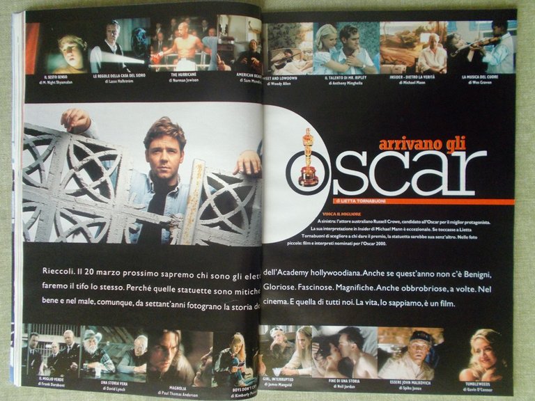 Specchio 4 Marzo 2000 D'Urso Cederna Storia degli Oscar Rebibbia …