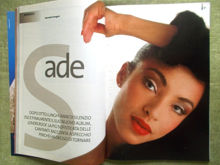 Specchio 4 Novembre 2000 Virus Ebola Paola Barale Sade Notre-Dame …