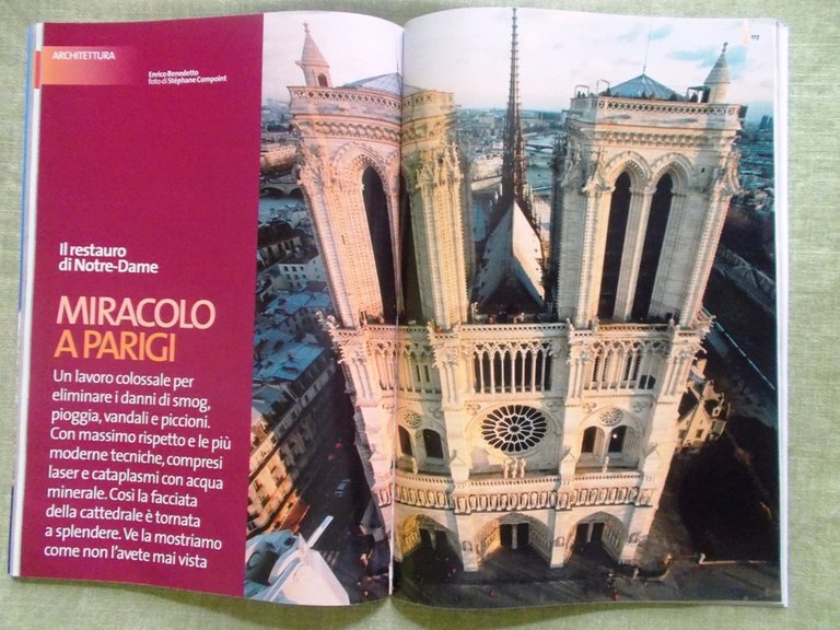 Specchio 4 Novembre 2000 Virus Ebola Paola Barale Sade Notre-Dame …