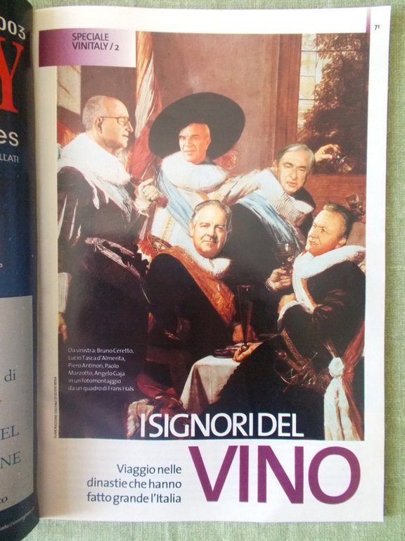 Specchio 5 Aprile 2003 Guerre Americane Pertica Momo Vino Italiano …