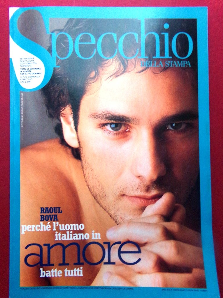 Specchio 5 Ottobre 1996 Raoul Bova Mongolfiere Pesci Gerusalemme Dinosauri … | Immagine principale