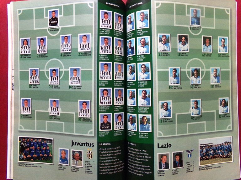 Specchio 7 Settembre 1996 Campionato di Calcio San Siro Dinosauri … | Immagine Gallery 2