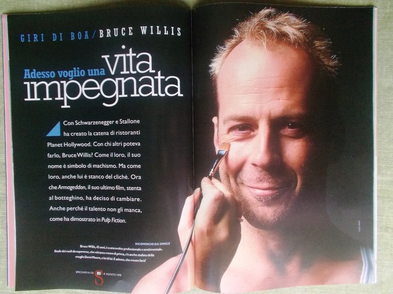 Specchio 8 Agosto 1998 Grace Kelly Abbazia Cluny Paltrow Bruce …