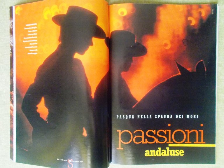 Specchio 8 Aprile 2000 Penelope Cruz Gnomi Andalusia Masako Padre …