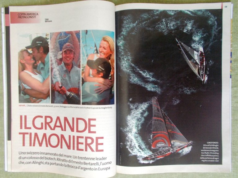 Specchio 8 Febbraio 2003 Francesca Neri Marciano Glennie Bertarelli Parmigianino