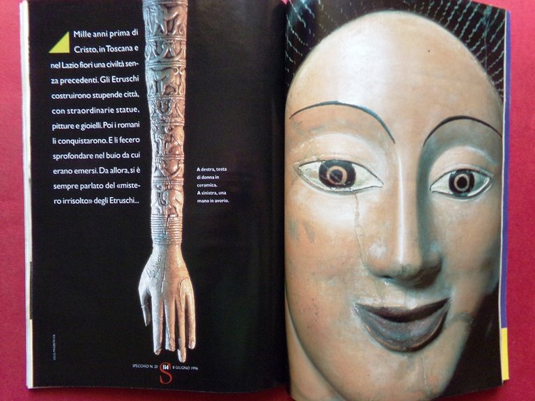 Specchio 8 Giugno 1996 Internet Cindy Crawford Etruschi Mozart Beethoven … | Immagine Gallery 4