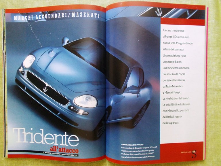 Specchio 8 Luglio 2000 Carlo Petrini Slow Food Maserati Macerata …