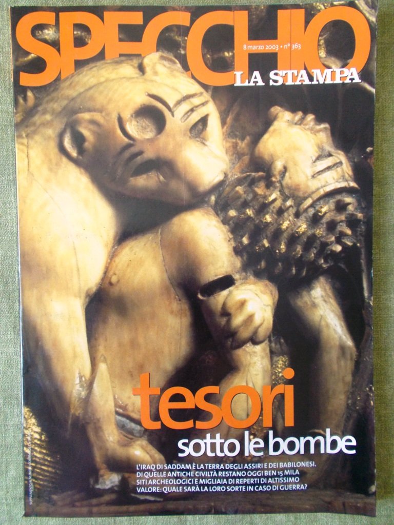 Specchio 8 Marzo 2003 Salvatores Zola Vinicio Capossela Shakespeare Van …