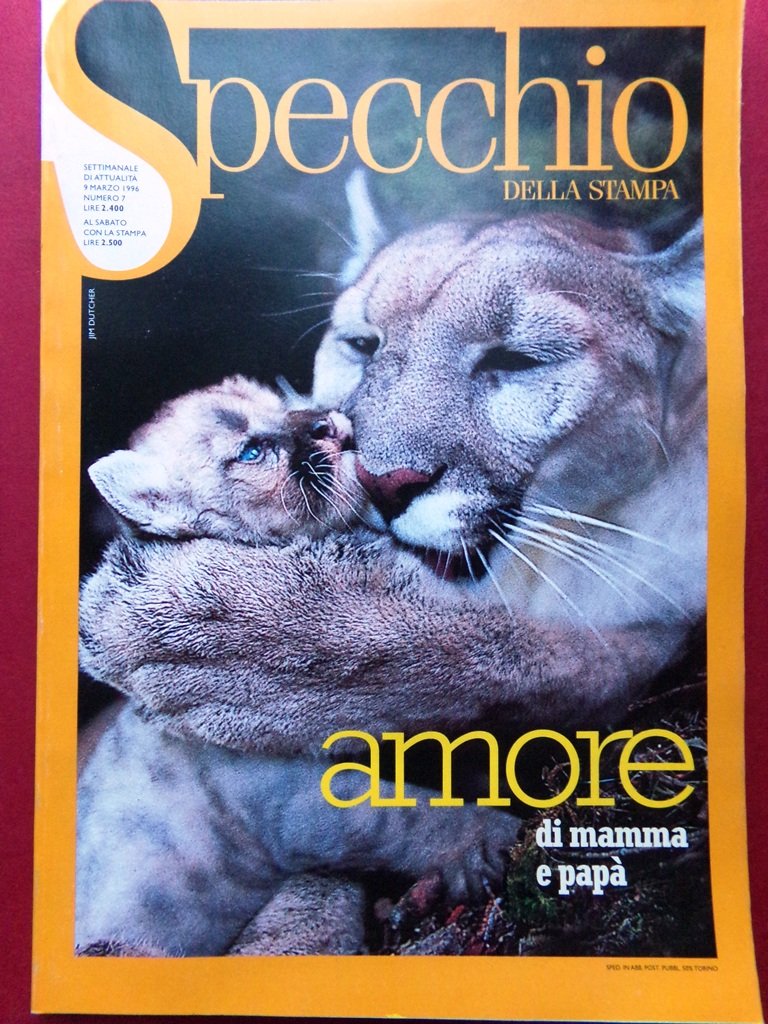 Specchio 9 Marzo 1996 Giapponesi Picasso Cuccioli Sharon Stone Pasta … | Immagine principale