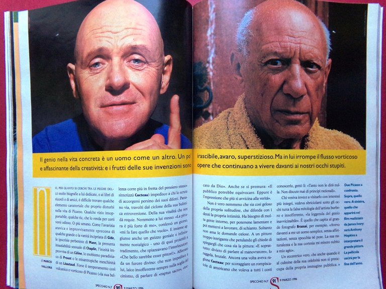 Specchio 9 Marzo 1996 Giapponesi Picasso Cuccioli Sharon Stone Pasta … | Immagine Gallery 3