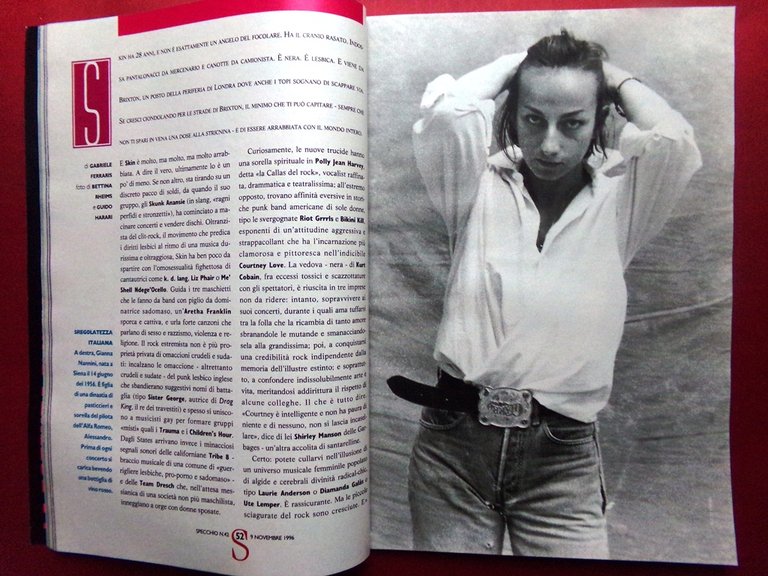 Specchio 9 Novembre 1996 Santoro Donne Rock Costa Azzurra Incenso … | Immagine Gallery 3