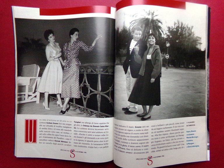 Specchio 9 Novembre 1996 Santoro Donne Rock Costa Azzurra Incenso … | Immagine Gallery 4