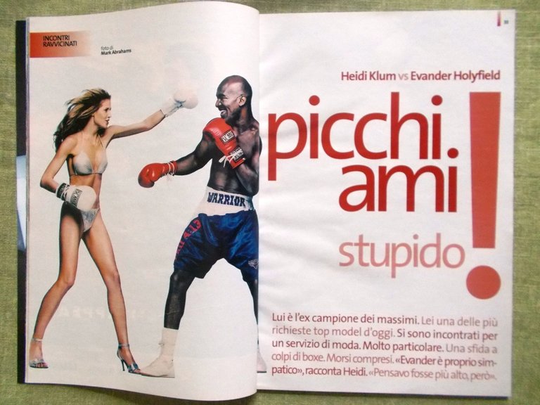 Specchio 9 Settembre 2000 Heidi Klum Mike Holyfield Cepu Horror …