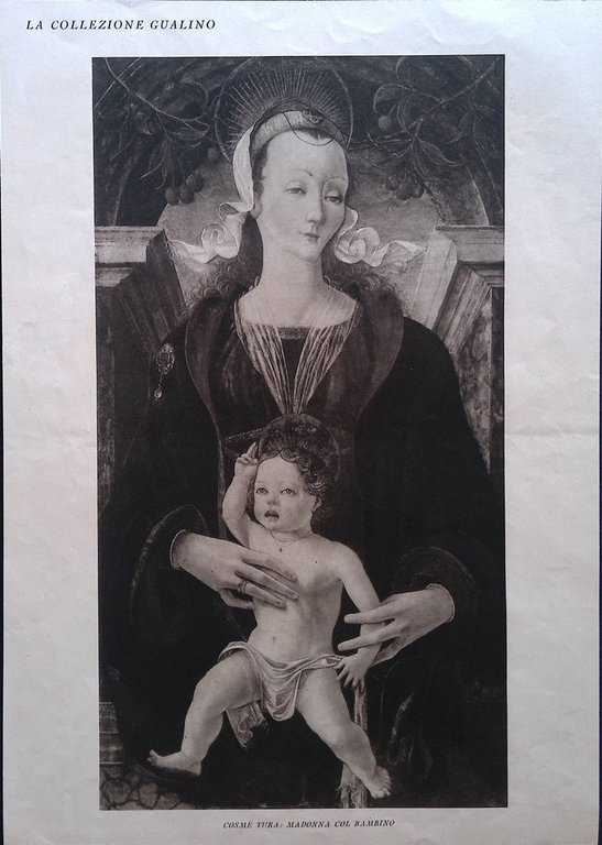 Stampa del 1926 Collezione Gualino Cimabue Duccio Madonna col Bambino … | Immagine Gallery 2