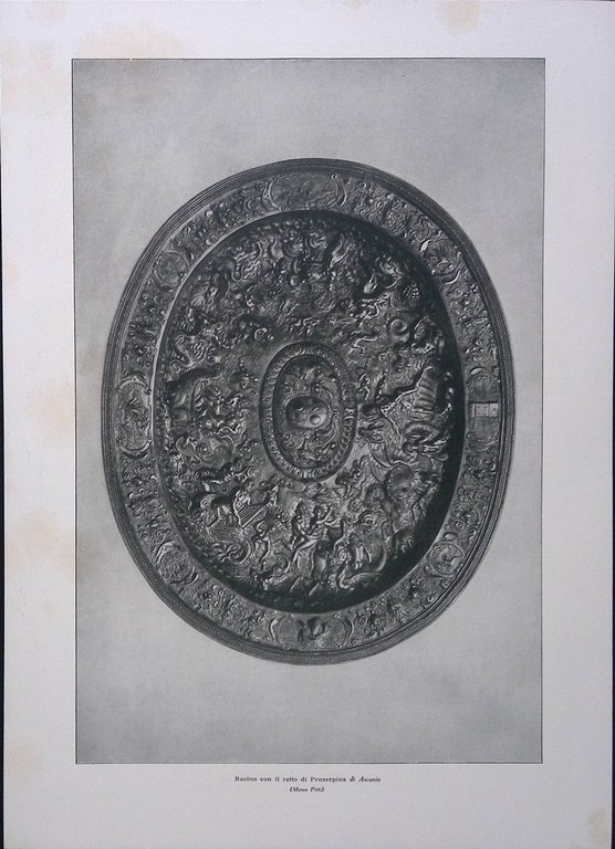 Stampa del 1927 Arte Cesello Mesciacqua Benvenuto Cellini Bacino di …