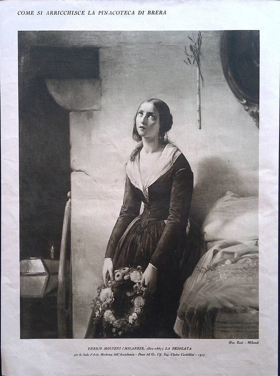 Stampa del 1928 Pinacoteca di Brera Dirck Van Santvoort Enrico … | Immagine Gallery 2