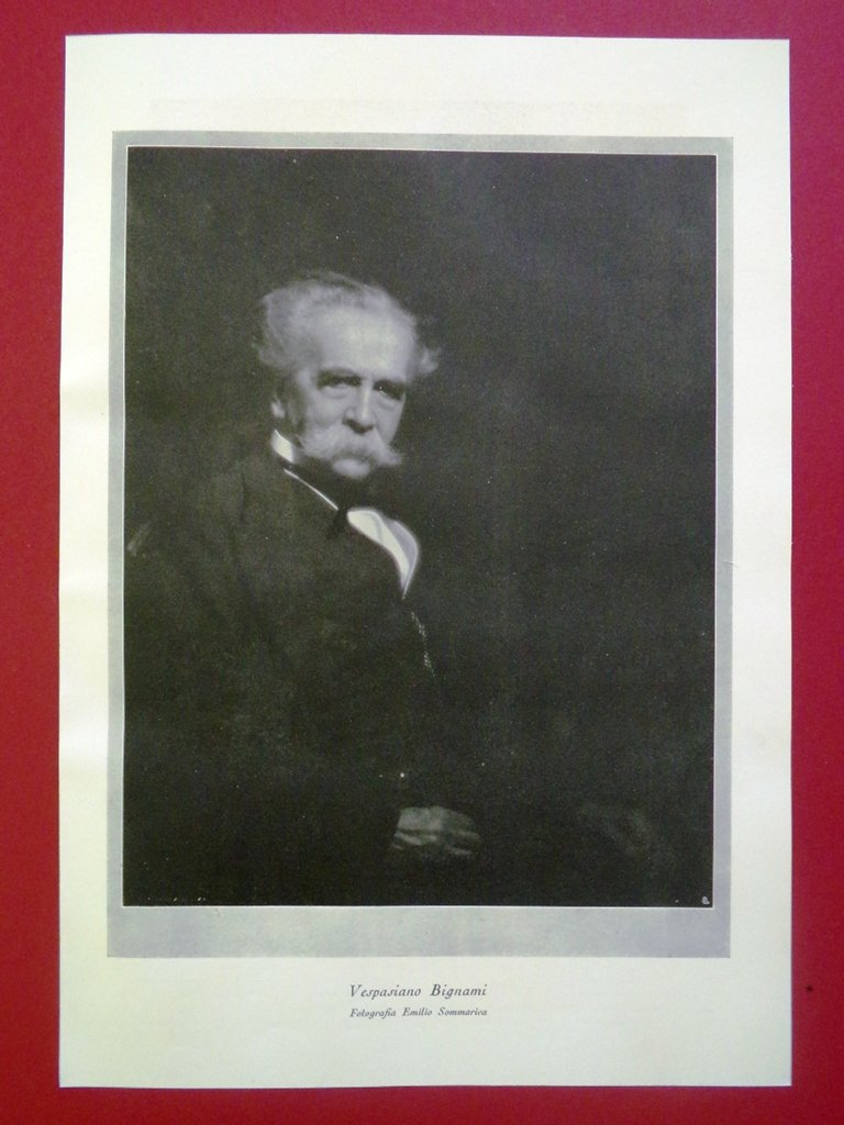 Stampa del 1929 Vespasiano Bignami Fotografia Emilio Sommariva