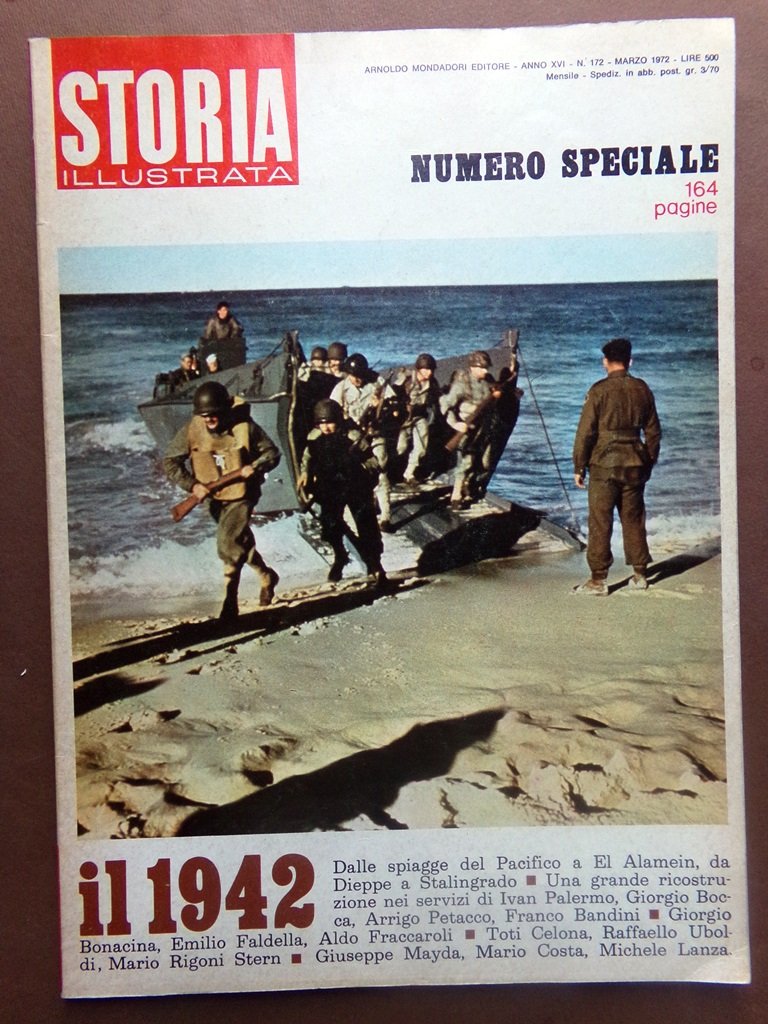 Storia Illustrata di Marzo 1972 Speciale 1942 WW2 Malta Stalingrado …