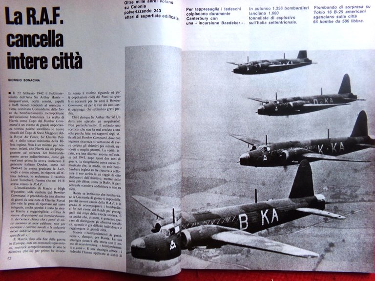 Storia Illustrata di Marzo 1972 Speciale 1942 WW2 Malta Stalingrado …