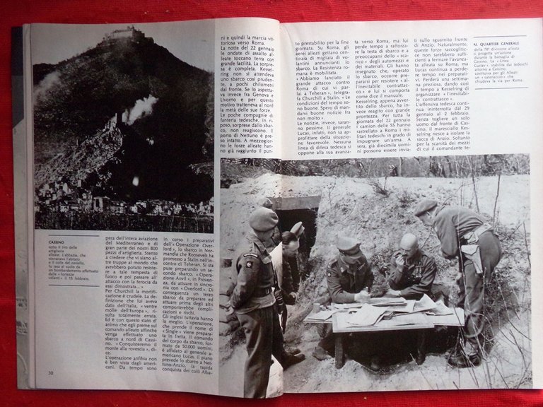 Storia Illustrata di Marzo 1974 Speciale 1944 WW2 Montecassino Rossi …