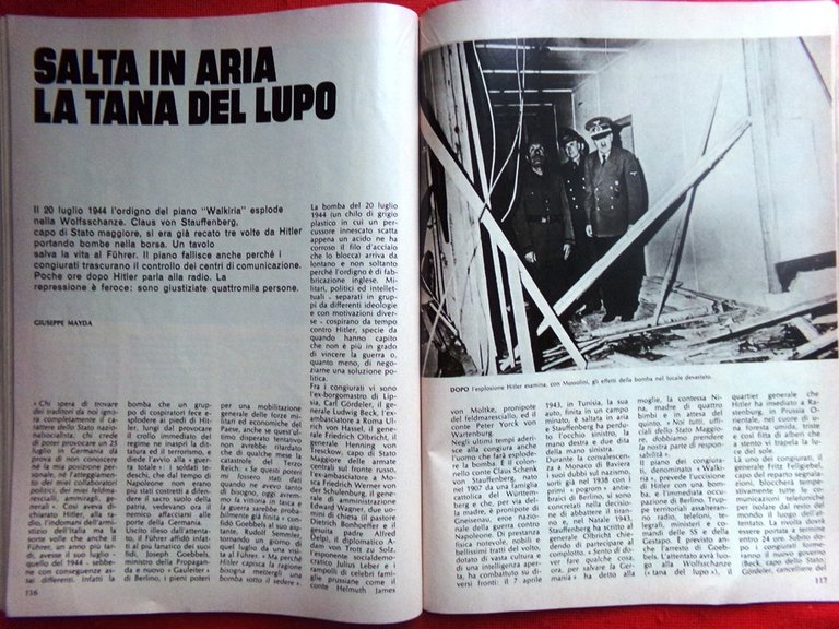 Storia Illustrata di Marzo 1974 Speciale 1944 WW2 Montecassino Rossi …