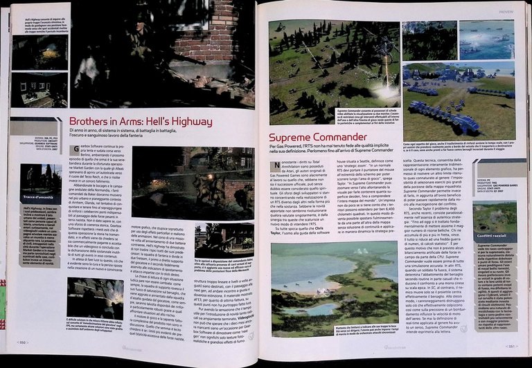 Videogame Luglio/Agosto 2006 E3 Just Cause Gears of War Mass …