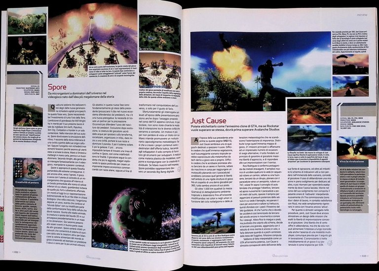 Videogame Luglio/Agosto 2006 E3 Just Cause Gears of War Mass …